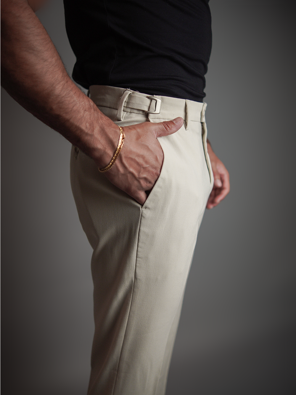 Calça Masculina com Regulagem deslizante - Santorini