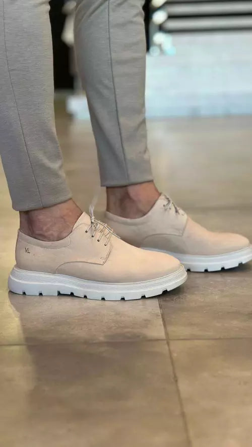 Sapato Masculino Derby Turin Extralight - Couro de Cabra