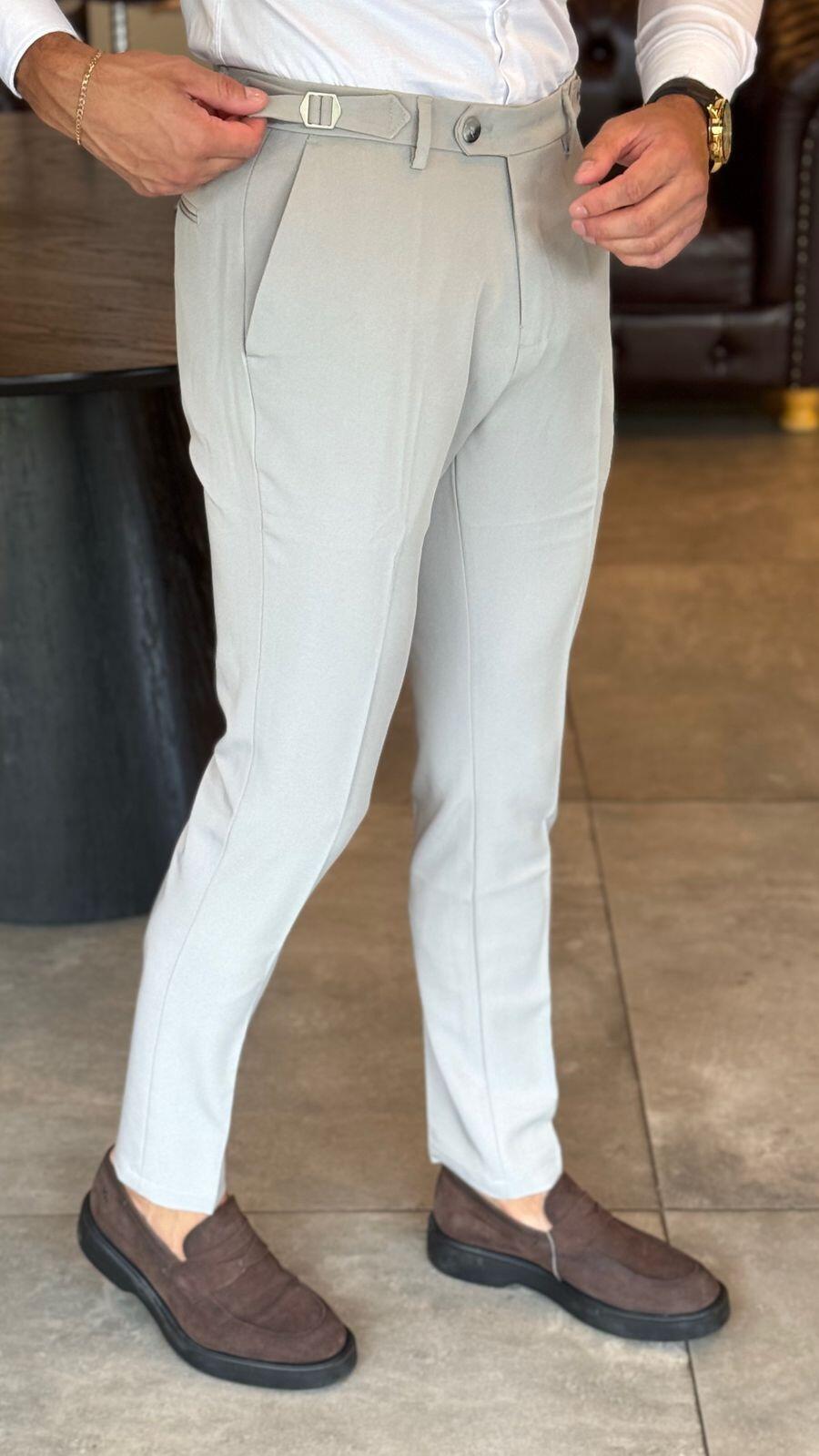 Calça Masculina Slim com Regulagem - Veneza