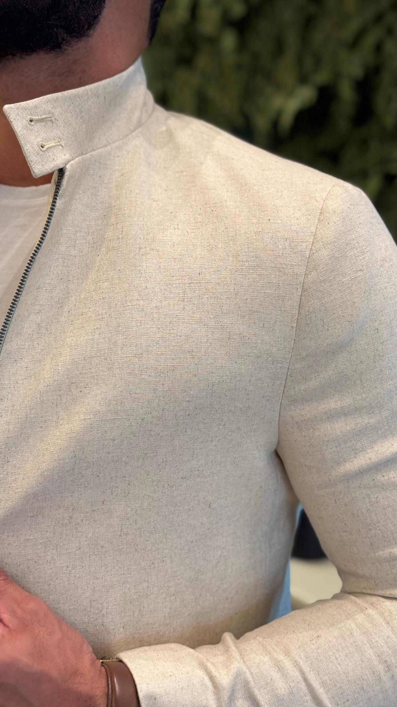 Casaco Masculino 100% linho