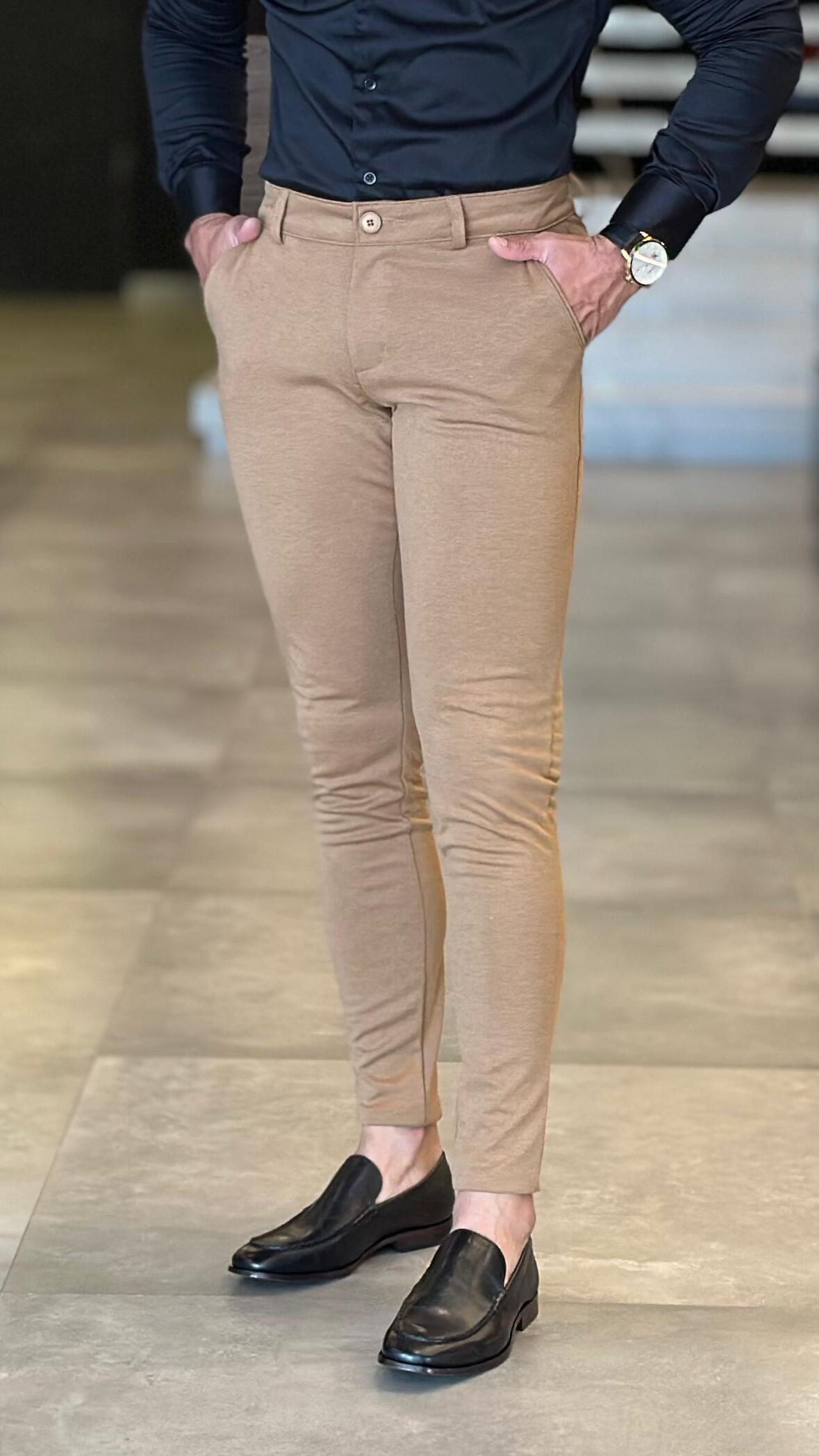 Calça Alfaiataria Masculina Slim - Tecnologia Não Amarrota