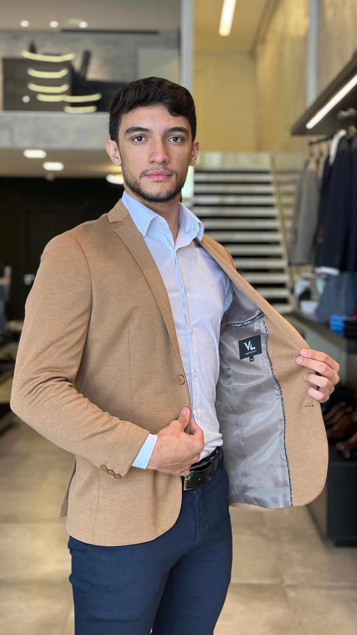 Blazer Slim Masculino Com Tecnologia