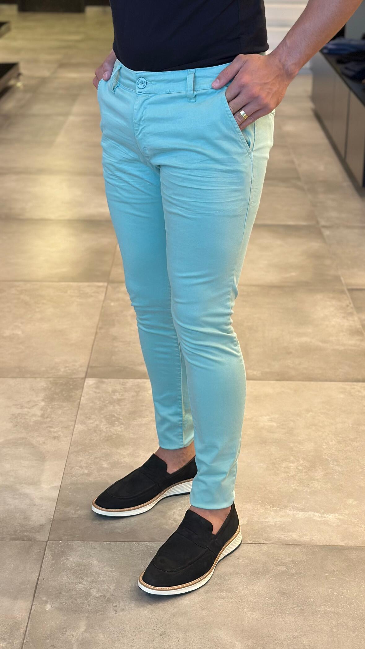 Calça Alfaiataria Masculina Sarja