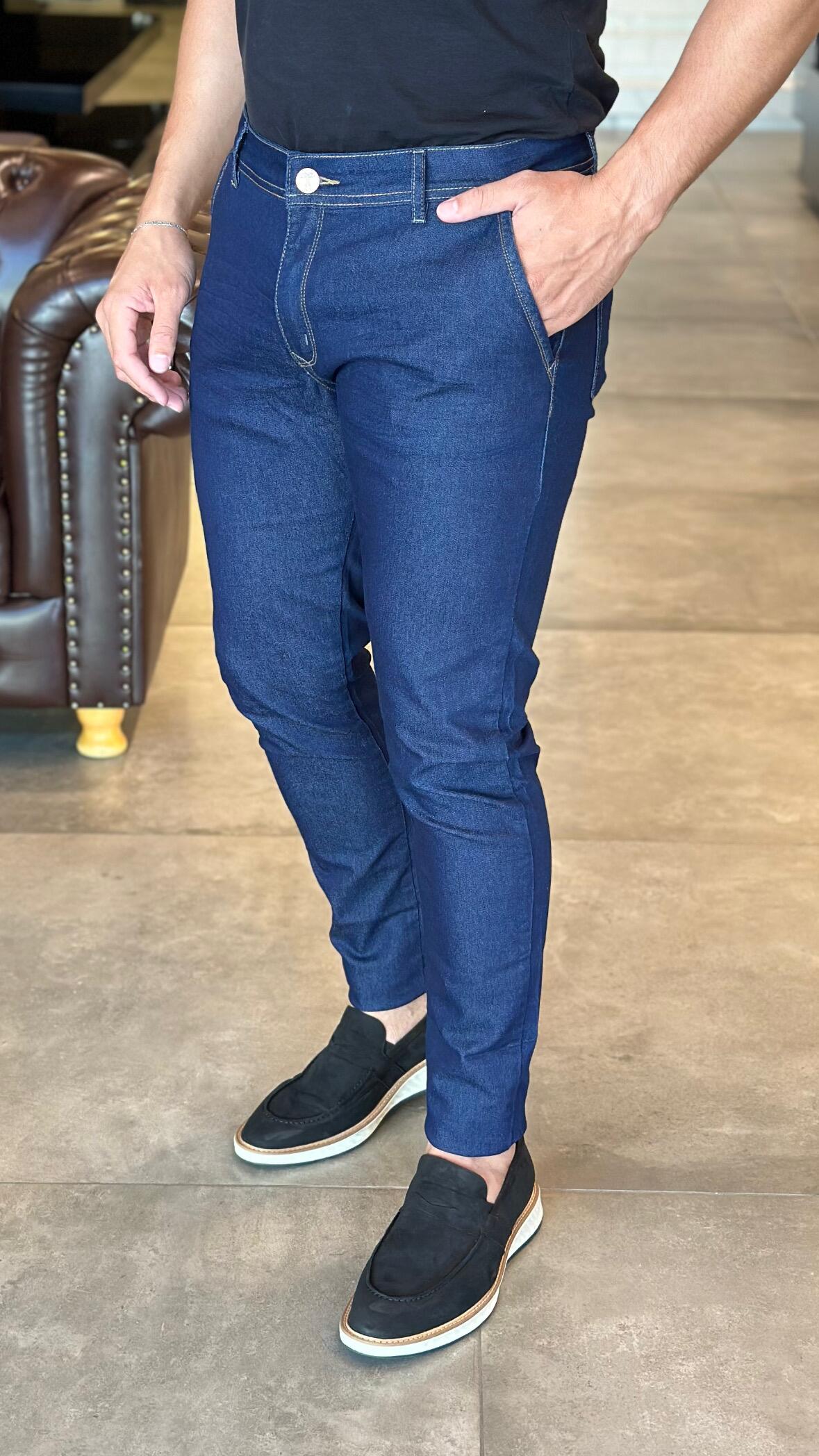 Calça Jeans Skinny Masculina