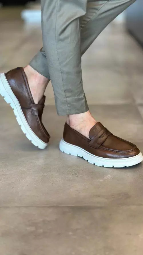 Mocassim Masculino Turin - Couro de Cabra