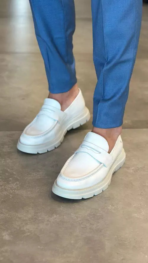 Mocassim Masculino Turin - Couro de Cabra