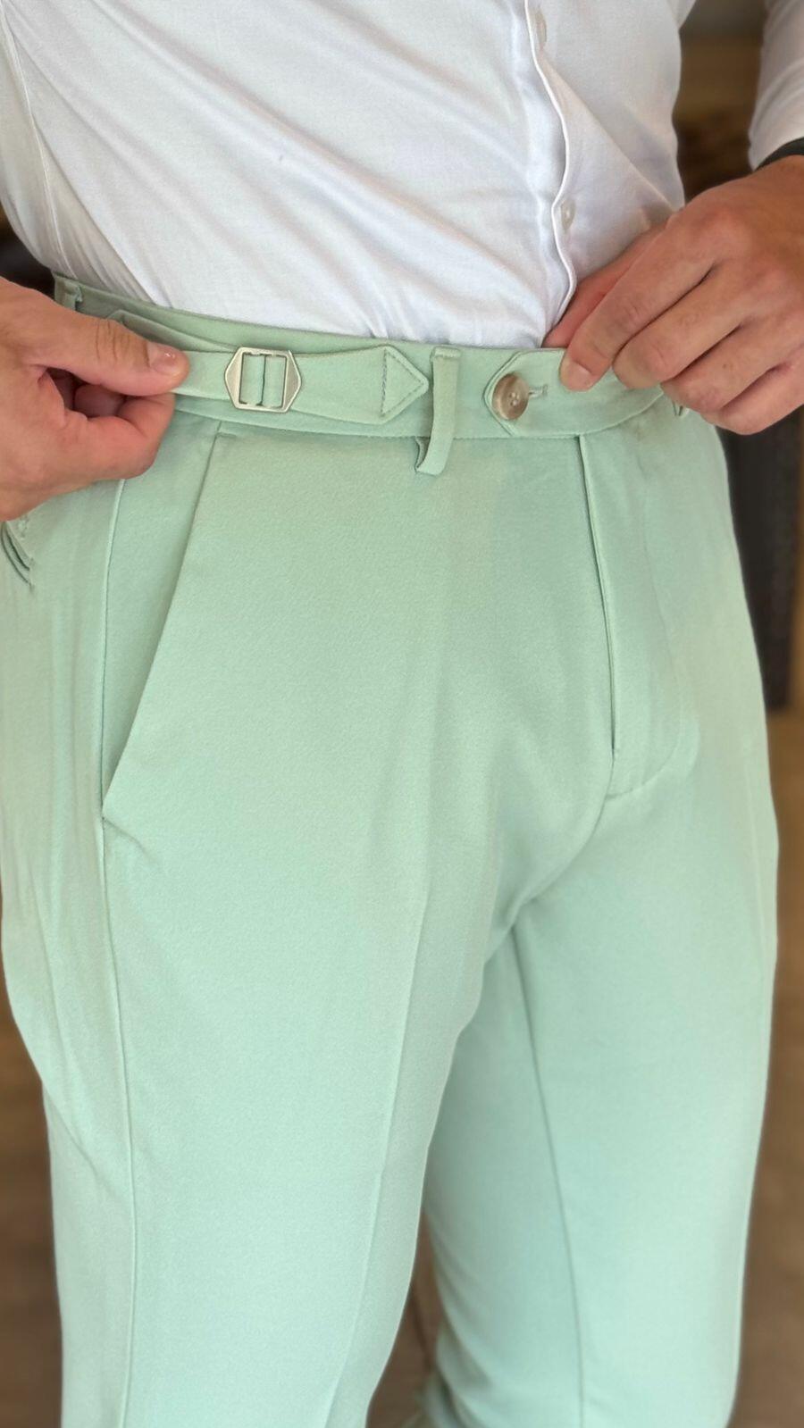 Calça Masculina Slim com Regulagem - Veneza