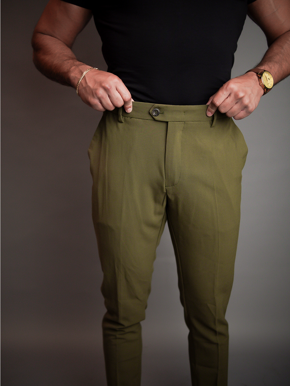 Calça Masculina com Regulagem deslizante - Santorini