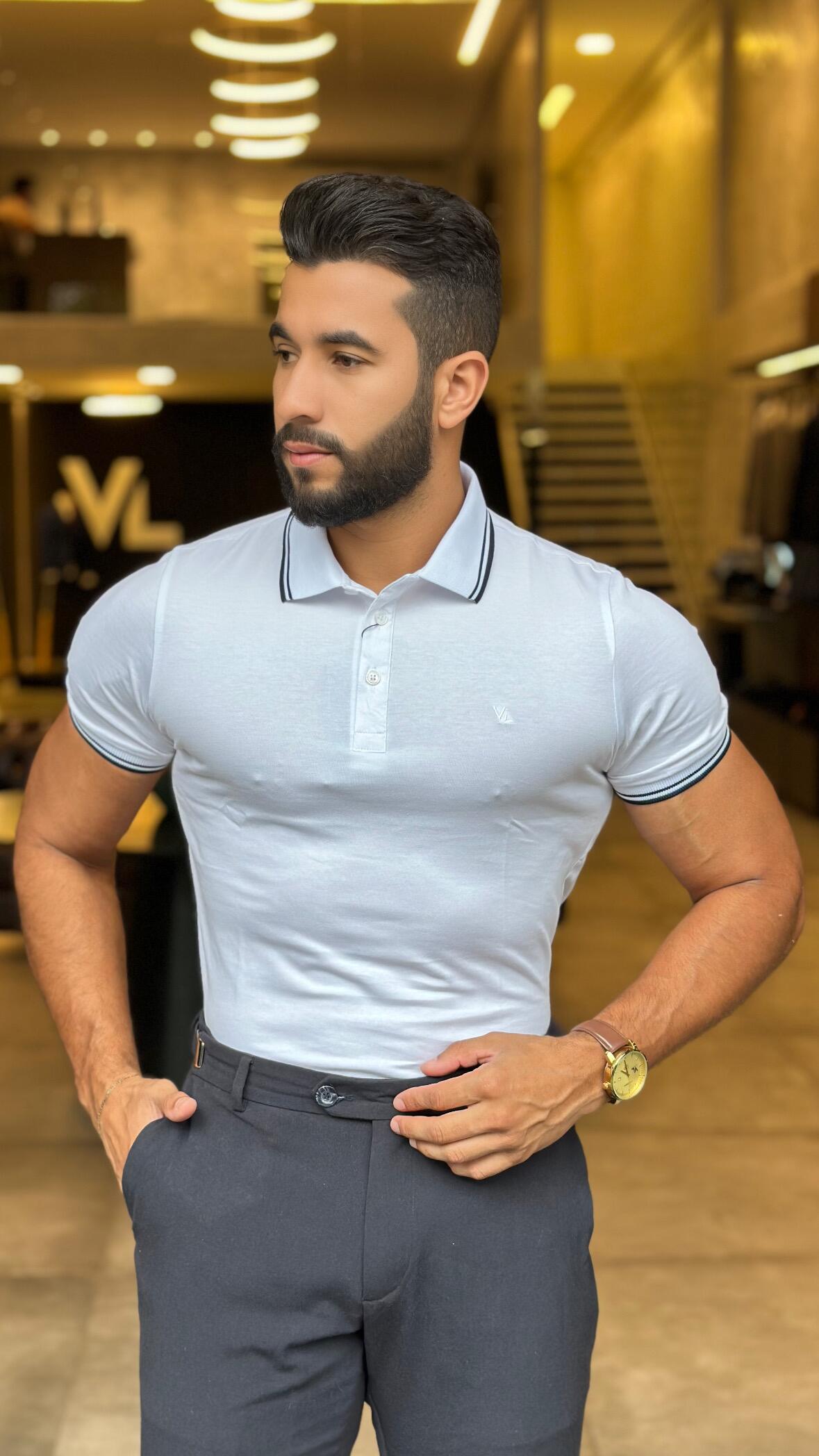 Camisa Masculina Gola Polo