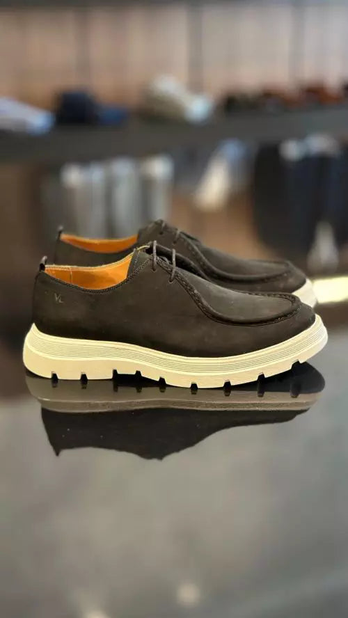 Sapato Masculino Derby Turin Extralight - Couro de Cabra