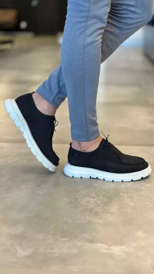 Sapato Masculino Derby Turin Extralight - Couro de Cabra