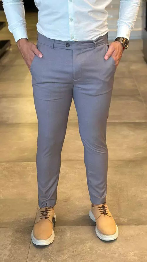 Calça Masculina Alfaiataria Slim - Stretch