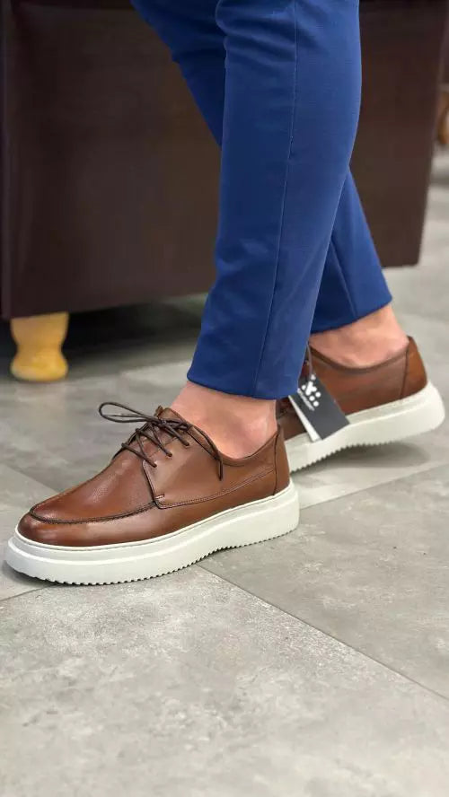 Sapato Masculino Derby Florença - Couro de Cabra