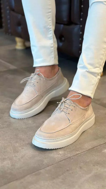 Sapato Masculino Derby Florença - Couro de Cabra