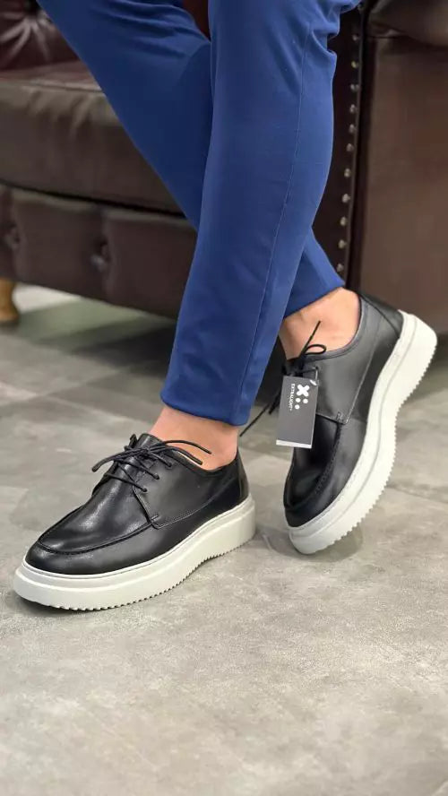 Sapato Masculino Derby Florença - Couro de Cabra