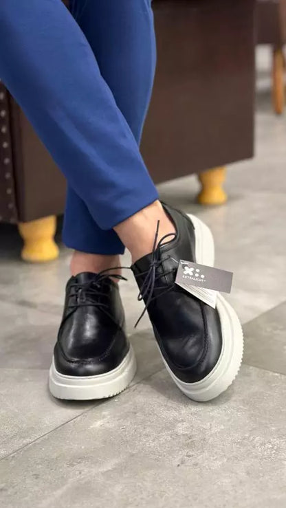 Sapato Masculino Derby Florença - Couro de Cabra