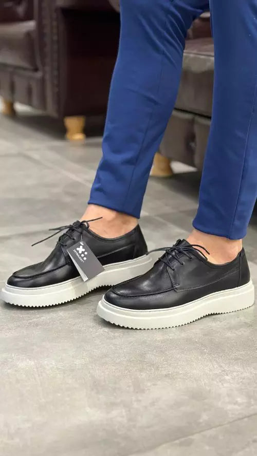 Sapato Masculino Derby Florença - Couro de Cabra