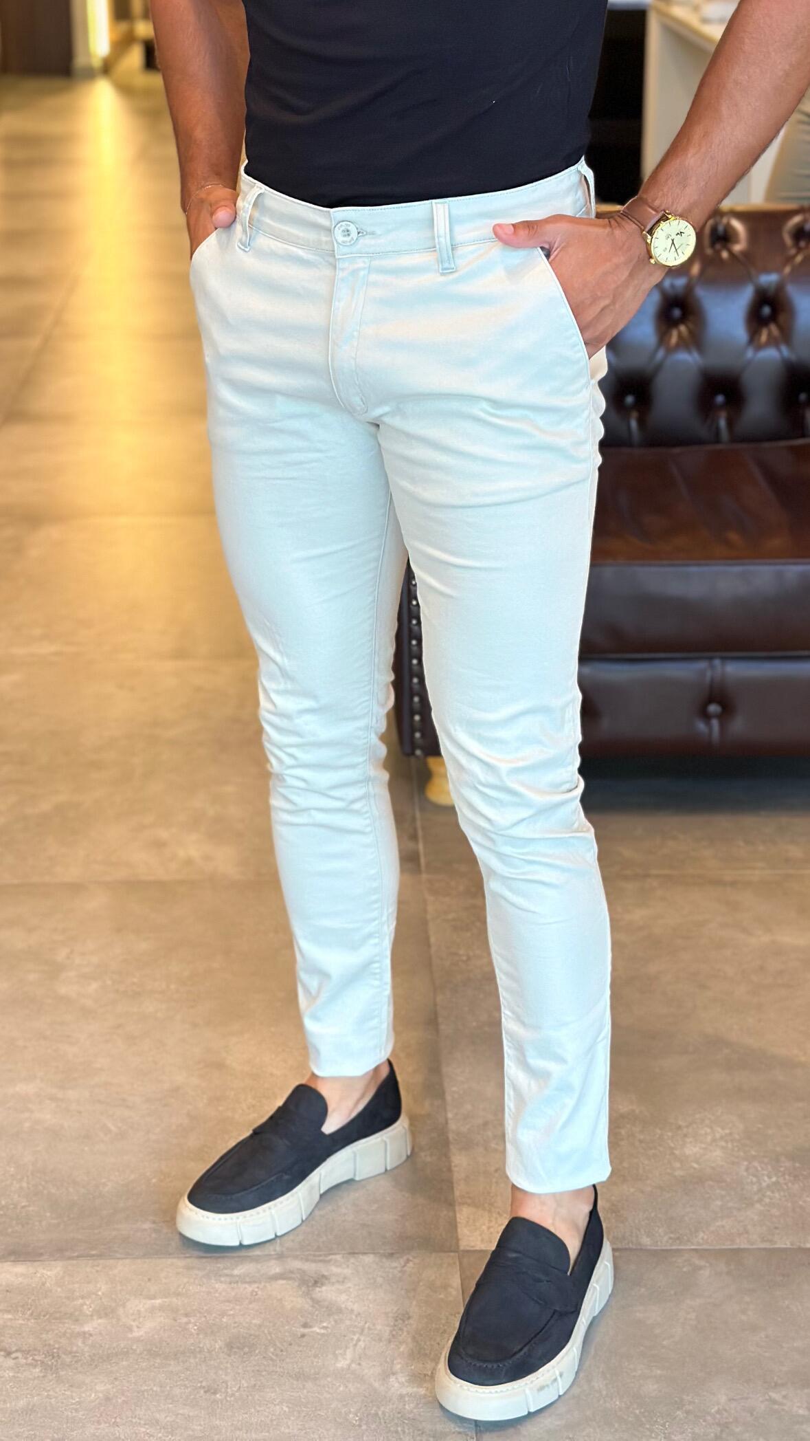 Calça Alfaiataria Masculina Sarja