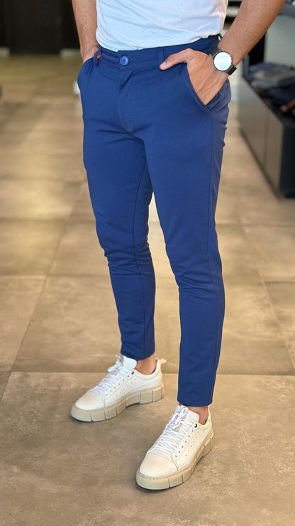 Calça Alfaiataria Masculina Slim - Tecnologia Não Amarrota