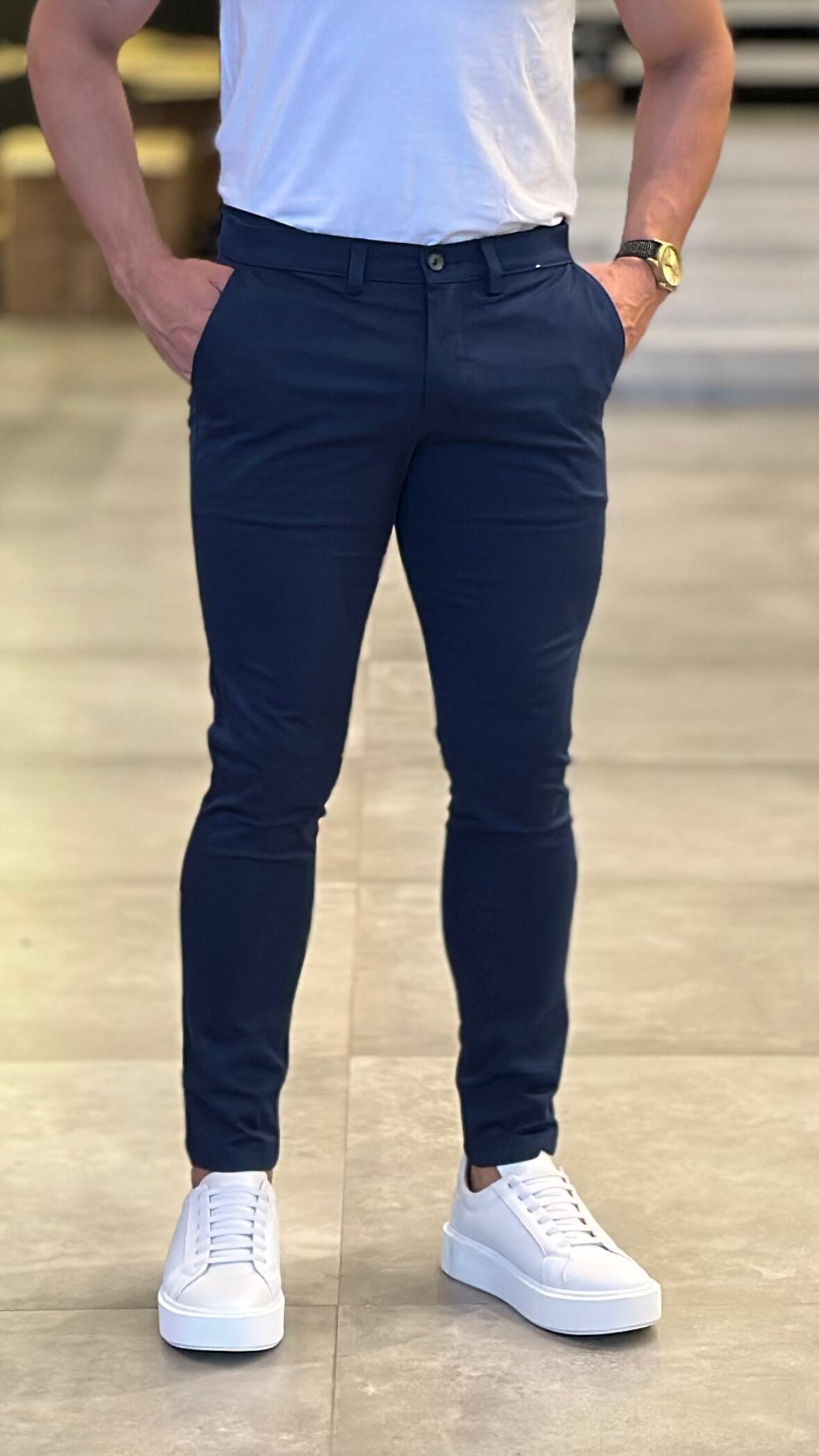 Calça Alfaiataria Masculina - Algodão Egípcio com Tecnologia