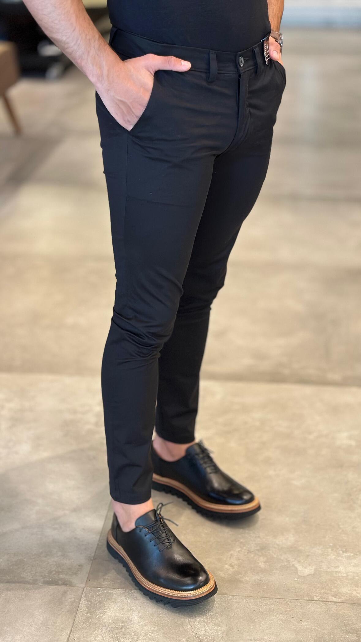 Calça Alfaiataria Masculina - Algodão Egípcio com Tecnologia