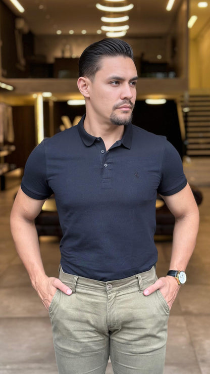 Camisa Masculina Gola Polo Algodão Piquet