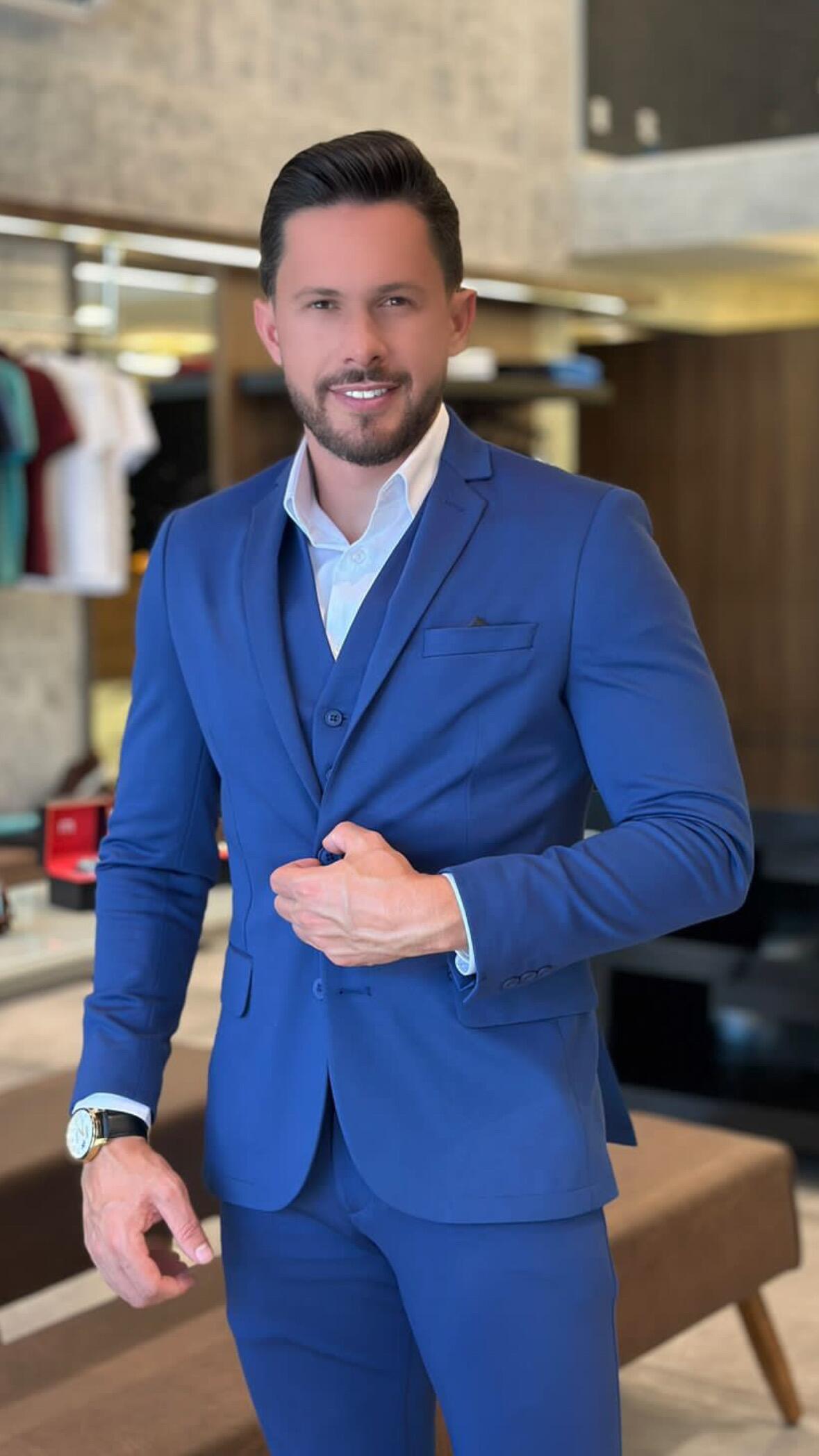 Blazer Slim Masculino Com Tecnologia