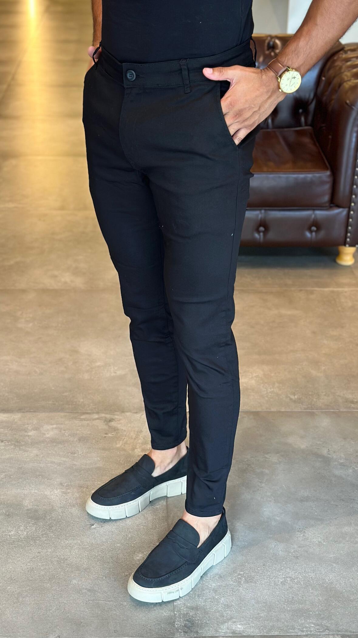 Calça Alfaiataria Masculina Sarja