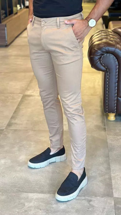 Calça de Sarja Masculina Skinny