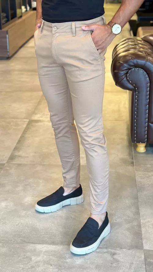 Calça de Sarja Masculina Skinny