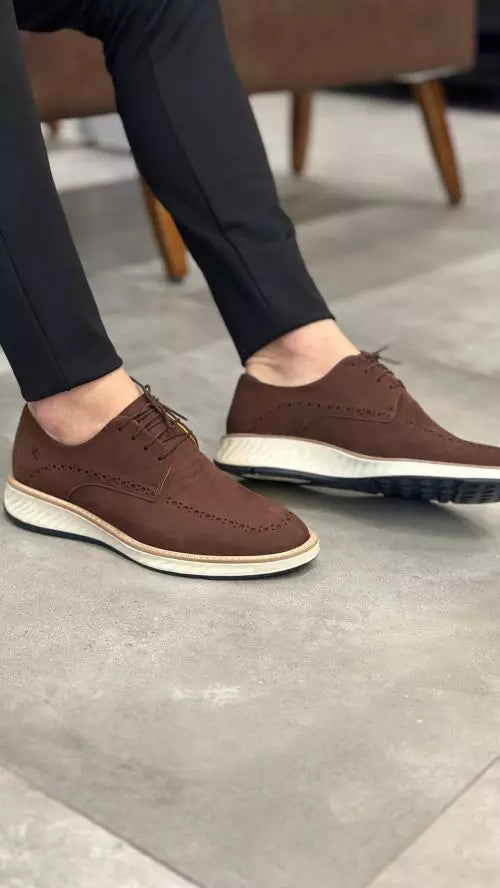 Sapato Masculino Derby Treviso - Couro de Cabra