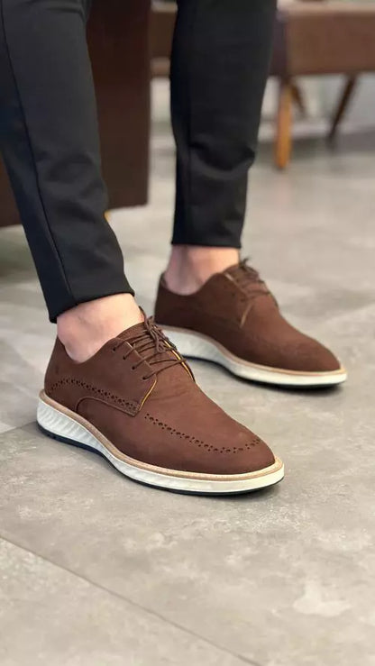 Sapato Masculino Derby Treviso - Couro de Cabra