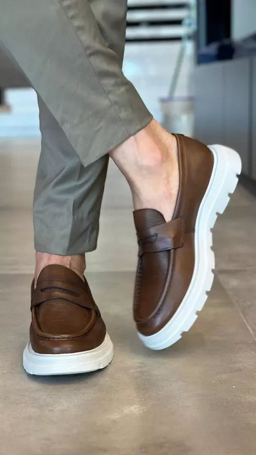Mocassim Masculino Turin - Couro de Cabra