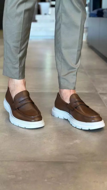 Mocassim Masculino Turin - Couro de Cabra