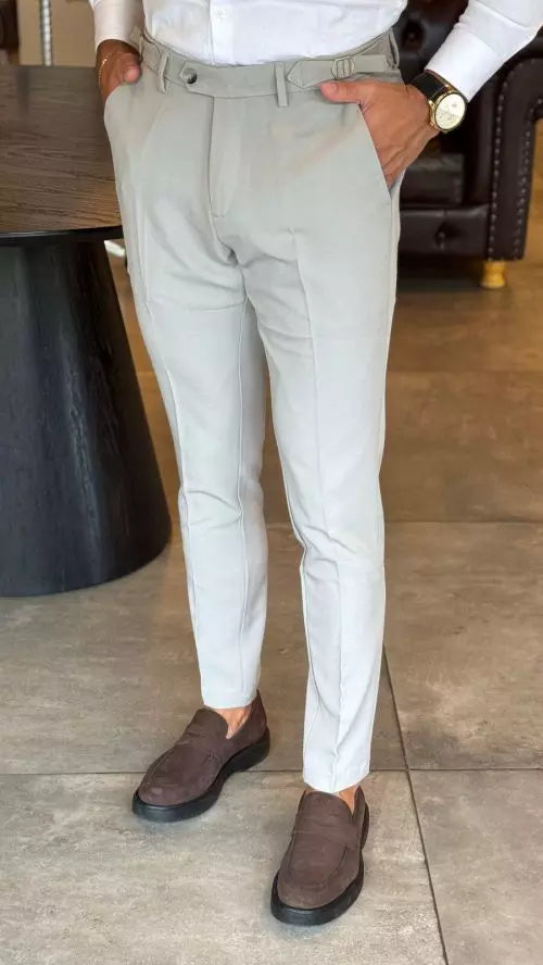 Calça Masculina Slim com Regulagem - Veneza