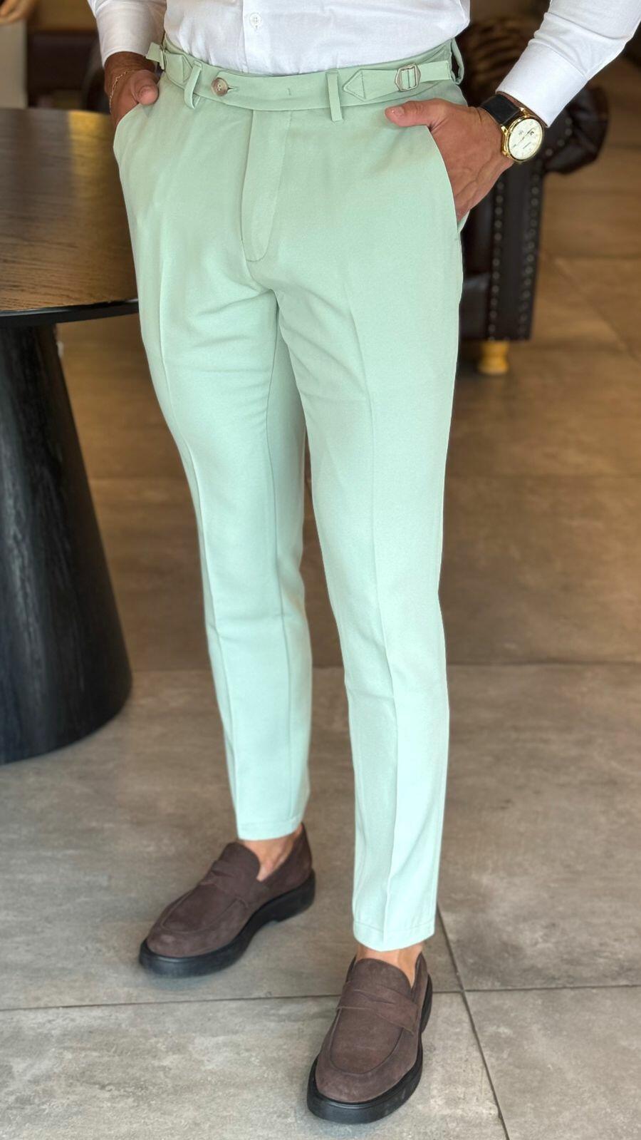 Calça Masculina Slim com Regulagem - Veneza