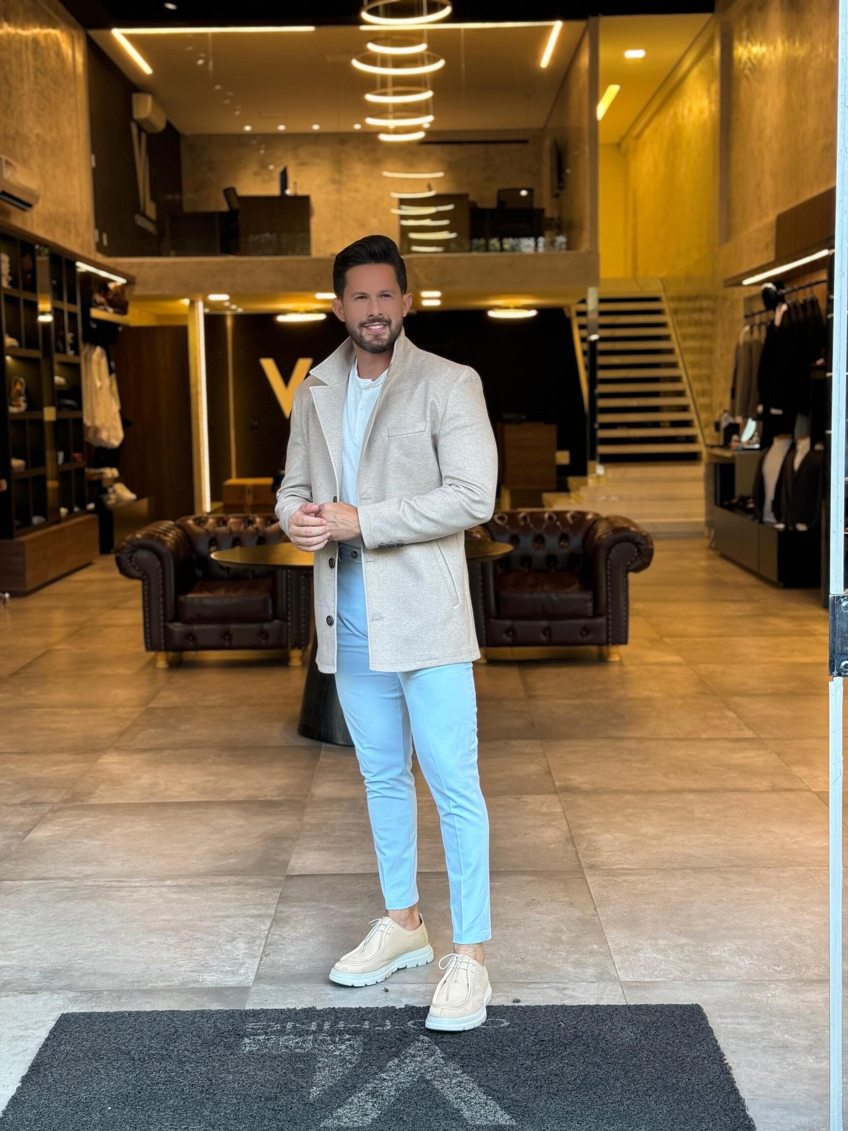 Sobretudo Masculino Middle